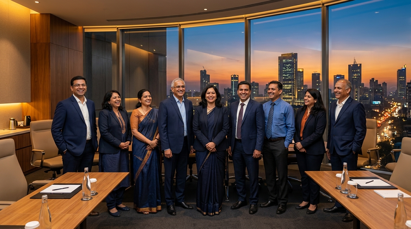 Pramukh Business Leadership Boardroom Banner