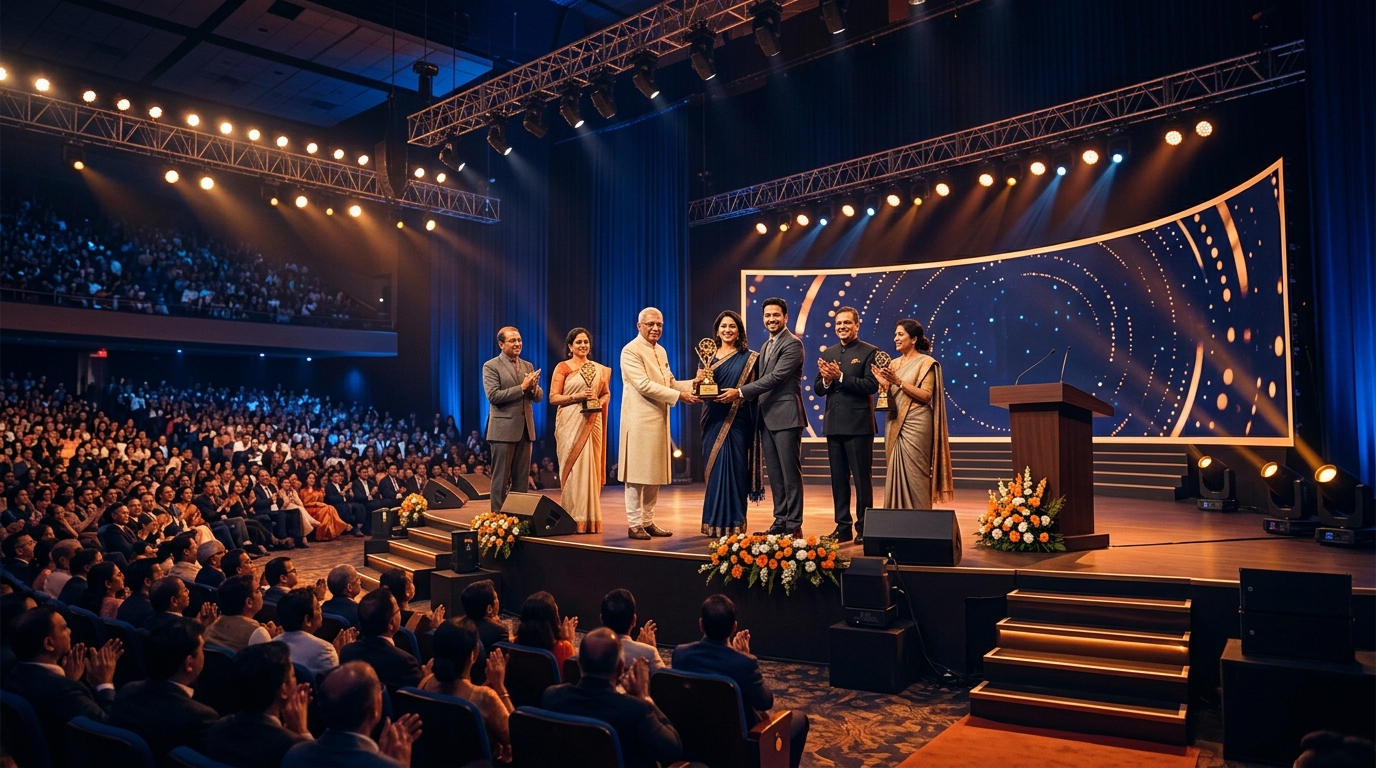 Pramukh Business Annual Awards Recognition Ceremony Banner